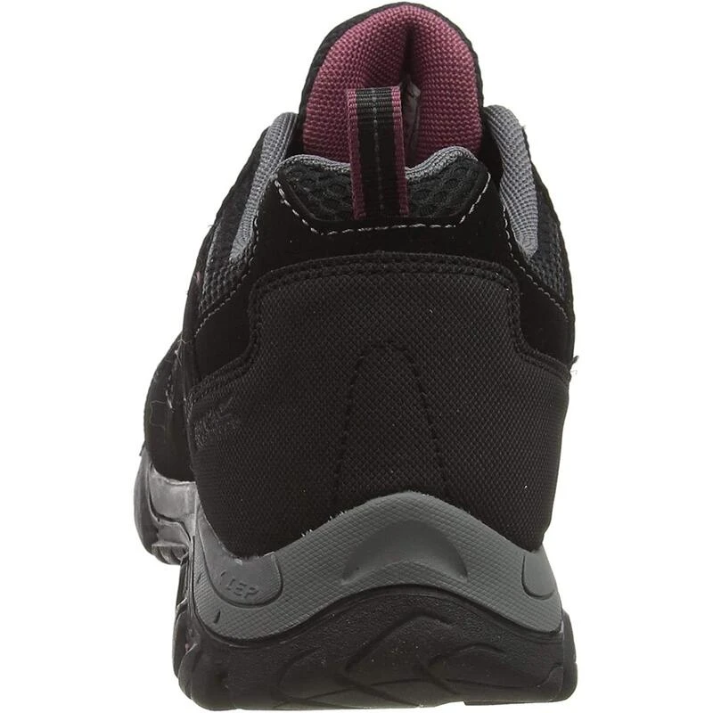 Dames/dames Holcombe IEP Lage Wandelschoenen (Jet Zwart/Antique Roze) Regatta Dames/dames Holcombe IEP Lage Wandelschoenen (Jet Zwart/Antique Roze) -decathlon winkel damesdames holcombe iep lage wandelschoenen jet zwartantique roze 1