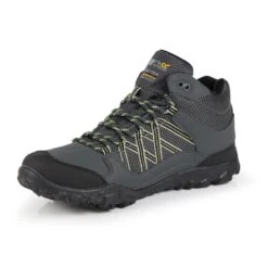 Regatta Edgepoint Heren Hiking Wandelschoenen - Grijs / Heldergroen 3 Regatta Edgepoint Heren Hiking Wandelschoenen - Grijs / Heldergroen -decathlon winkel edgepoint heren hiking wandelschoenen grijs heldergroen 3