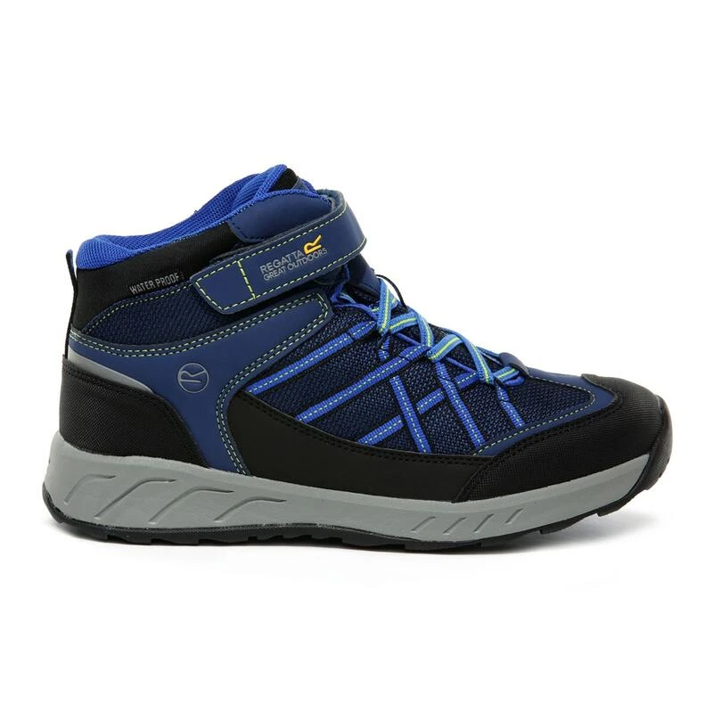 Kinderen Samaris V Mid Walking Boots (Pruisische/Neon-veer) Regatta Kinderen Samaris V Mid Walking Boots (Pruisische/Neon-veer) -decathlon winkel kinderen samaris v mid walking boots pruisischeneon veer 3