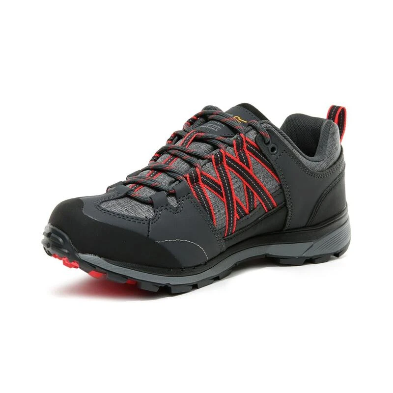 Lady Samaris II Dames Hiking Schoenen - Grijs / Rood Regatta Lady Samaris II Dames Hiking Schoenen - Grijs / Rood -decathlon winkel lady samaris ii dames hiking schoenen grijs rood 2