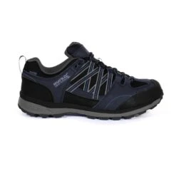 Regatta Samaris II Heren Hiking Schoenen - Zwart / Donkerblauw 2 Regatta Samaris II Heren Hiking Schoenen - Zwart / Donkerblauw -decathlon winkel samaris ii heren hiking schoenen zwart donkerblauw 2