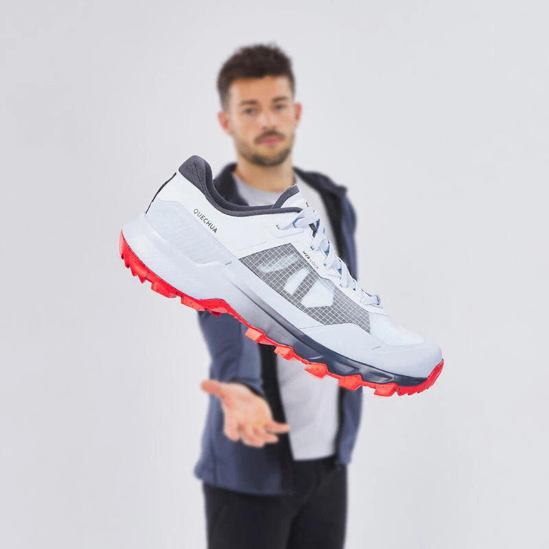 Schoenen voor bergwandelen heren MH500 Light Quechua Schoenen Voor Bergwandelen Heren MH500 Light -decathlon winkel schoenen voor bergwandelen heren mh500 light lichtgrijs rood 5