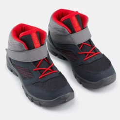 Quechua Wandelschoenen Voor Kinderen MH100 Mid Klittenband Donkergrijs 24 Tot 34 -decathlon winkel wandelschoenen voor kinderen mh100 mid klittenband donkergrijs 24 tot 34 3
