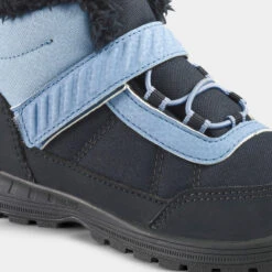 Quechua WARME EN WATERDICHTE WANDELSCHOENEN KINDEREN SH100 KLITTENBAND MAAT 24-34 -decathlon winkel warme en waterdichte wandelschoenen kinderen sh100 klittenband maat 24 34 4