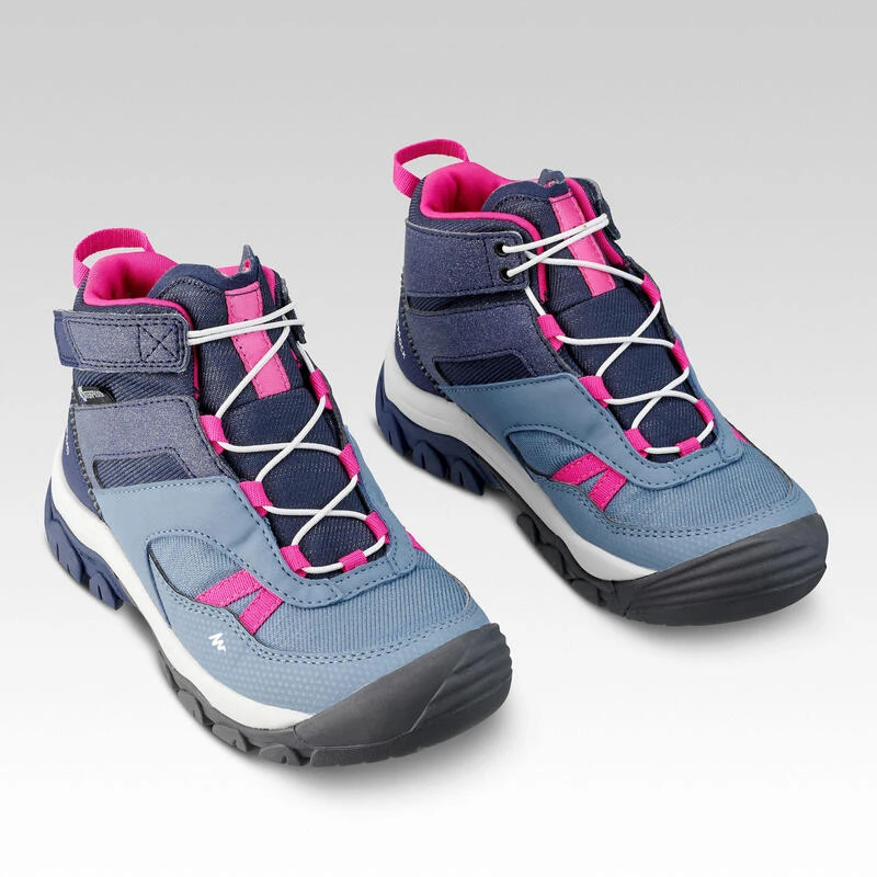 Waterdichte halfhoge wandelschoenen voor kinderen Crossrock blauw 28 tot 34 Quechua Waterdichte Halfhoge Wandelschoenen Voor Kinderen Crossrock Blauw 28 Tot 34 -decathlon winkel waterdichte halfhoge wandelschoenen voor kinderen crossrock blauw 28 tot 34 3