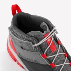 Quechua Waterdichte Halfhoge Wandelschoenen Voor Kinderen Crossrock Grijs 28-34 -decathlon winkel waterdichte halfhoge wandelschoenen voor kinderen crossrock grijs 28 34 5