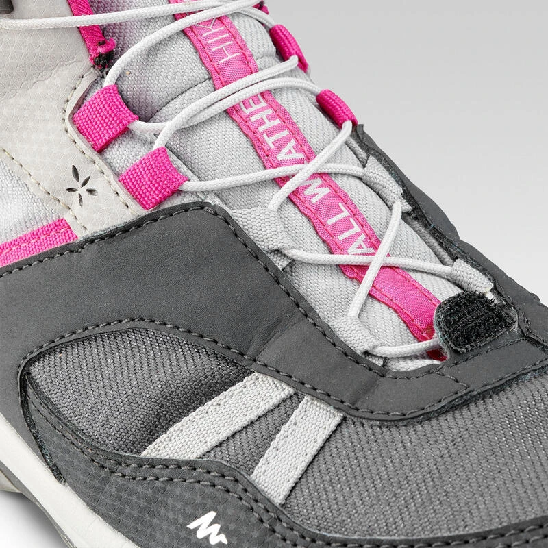 Waterdichte halfhoge wandelschoenen voor kinderen Crossrock grijs 35-38 veters Quechua Waterdichte Halfhoge Wandelschoenen Voor Kinderen Crossrock Grijs 35-38 Veters -decathlon winkel waterdichte halfhoge wandelschoenen voor kinderen crossrock grijs 35 38 veters 5