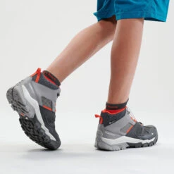Quechua Waterdichte Halfhoge Wandelschoenen Voor Kinderen Crossrock Veters 35-38 Grijs 4 Quechua Waterdichte Halfhoge Wandelschoenen Voor Kinderen Crossrock Veters 35-38 Grijs -decathlon winkel waterdichte halfhoge wandelschoenen voor kinderen crossrock veters 35 38 grijs 4