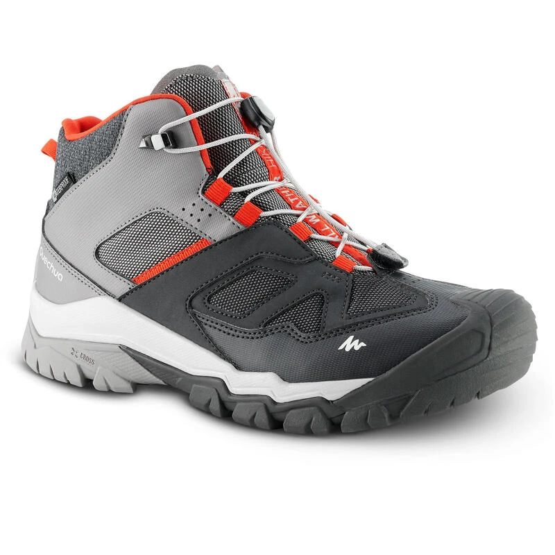 Waterdichte halfhoge wandelschoenen voor kinderen Crossrock veters 35-38 grijs Quechua Waterdichte Halfhoge Wandelschoenen Voor Kinderen Crossrock Veters 35-38 Grijs -decathlon winkel waterdichte halfhoge wandelschoenen voor kinderen crossrock veters 35 38 grijs