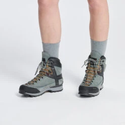 Waterdichte Hoge Schoenen Voor Dames MT500 ULTRA Leer Vibram -decathlon winkel waterdichte hoge schoenen voor dames mt500 ultra leer vibram 6