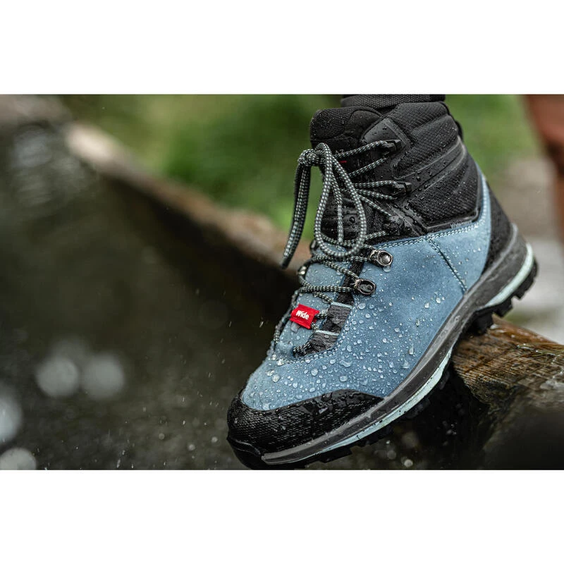 Waterdichte hoge trekkingschoenen voor dames MT100 wide leer crosscontact Waterdichte Hoge Trekkingschoenen Voor Dames MT100 Wide Leer Crosscontact -decathlon winkel waterdichte hoge trekkingschoenen voor dames mt100 wide leer crosscontact 8