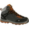 Waterdichte Hoge Trekkingschoenen Voor Heren MT100 Leer Crosscontact