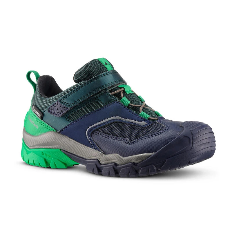 Waterdichte wandelschoenen kinderen Crossrock klittenband maat 28 tot 34 Quechua Waterdichte Wandelschoenen Kinderen Crossrock Klittenband Maat 28 Tot 34 -decathlon winkel waterdichte wandelschoenen met klittenband voor kinderen crossrock 28 34 groen