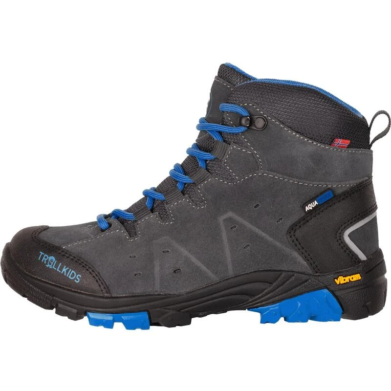 Waterdichte wandelschoenen voor jongens Trollsteinen Hiker mid grijs blauw TROLLKIDS Waterdichte Wandelschoenen Voor Jongens Trollsteinen Hiker Mid Grijs Blauw -decathlon winkel waterdichte wandelschoenen voor jongens trollsteinen hiker mid grijs blauw 1
