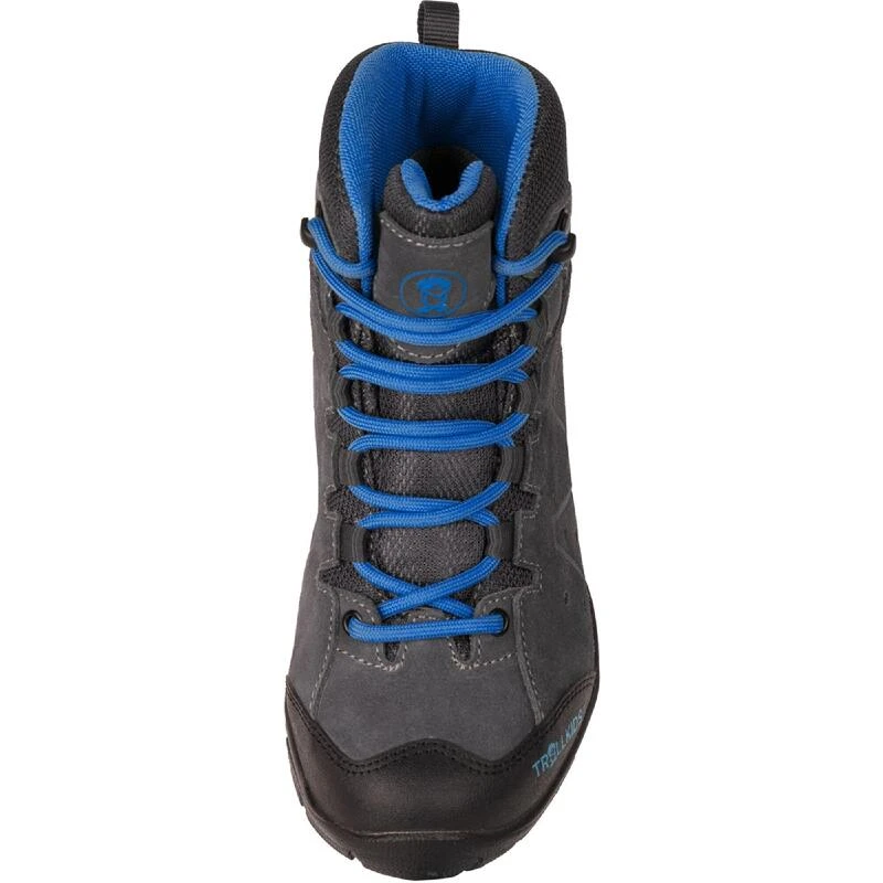 Waterdichte wandelschoenen voor jongens Trollsteinen Hiker mid grijs blauw TROLLKIDS Waterdichte Wandelschoenen Voor Jongens Trollsteinen Hiker Mid Grijs Blauw -decathlon winkel waterdichte wandelschoenen voor jongens trollsteinen hiker mid grijs blauw 2