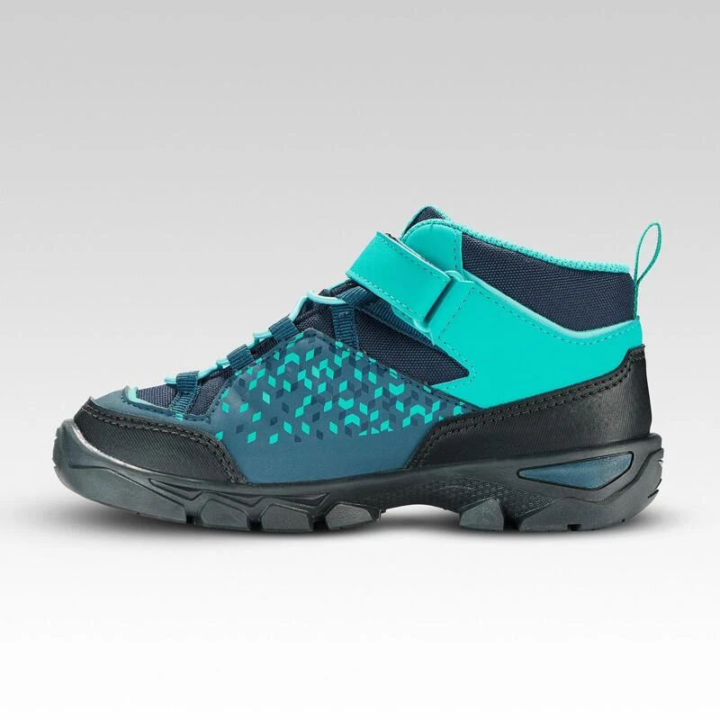 Waterdichte wandelschoenen voor kinderen MH120 mid 28 tot 34 turquoise Quechua Waterdichte Wandelschoenen Voor Kinderen MH120 Mid 28 Tot 34 Turquoise -decathlon winkel waterdichte wandelschoenen voor kinderen mh120 mid 28 tot 34 turquoise 1